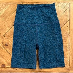 Beyond Yoga Teal Bike Shorts
